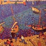André Derain: Ribarice kod Collioure (1905, Avangarda)