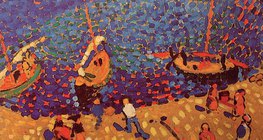 André Derain: Ribarice kod Collioure (1905, Avangarda)