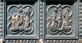 Reljef na južnom portalu krstionice sv. Ivana u Firenci (Ghiberti, 1452)