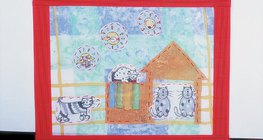 Izrada slike od tkanine - 4. korak