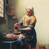 Johannes Vermeer: Mljekarica (1658-1660, Barok)