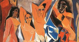 Pablo Picasso: Les Demoiselles d'Avignon (1907, Kubizam)