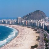Copacabana, poznata plaža u Rio de Janeiru
