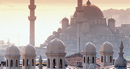 Pogled na Istanbul s džamijom