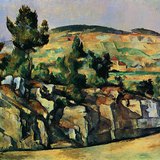 Paul Cézanne: Brežuljci u Provansi (1890-1894)