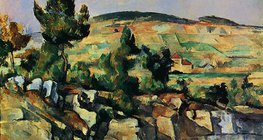 Paul Cézanne: Brežuljci u Provansi (1890-1894)