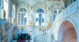 Unutrašnjost muzeja Ermitaž u Sankt-Peterburgu, Rusiji