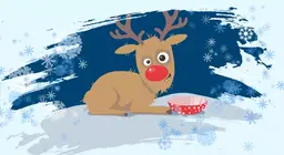 Pomozi Djedu Mrazu nahraniti Rudolpha!