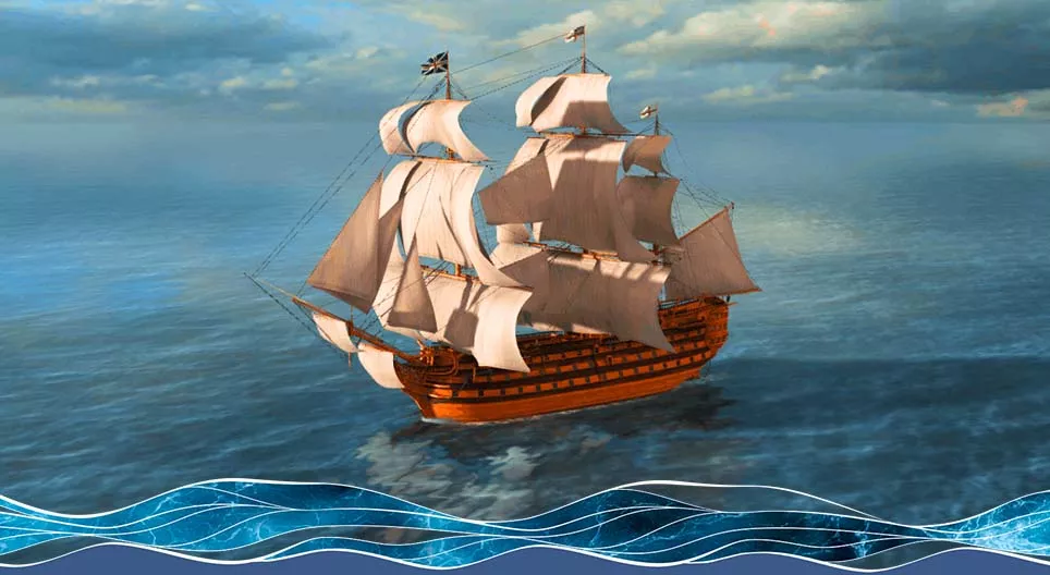 Kraljica mora, Engleska