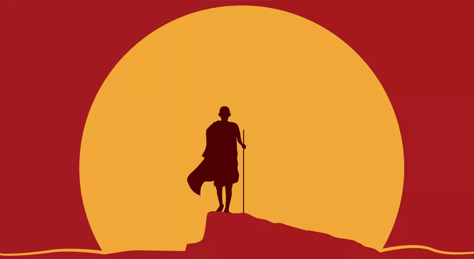 Gandhi, the 'great soul'