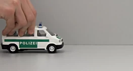 Motion of a flywheel toy car