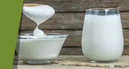 Semi-solid milk