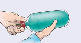 Shrinking a balloon