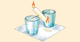 Candle seesaw